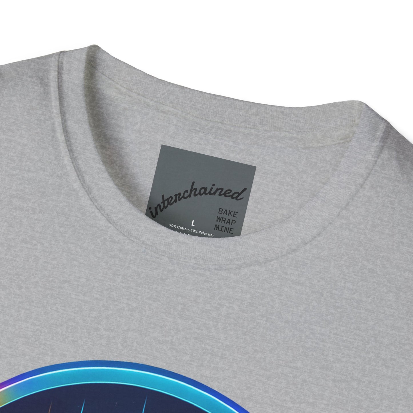 Blockchain Crypto Unisex T-Shirt - Interchained Design