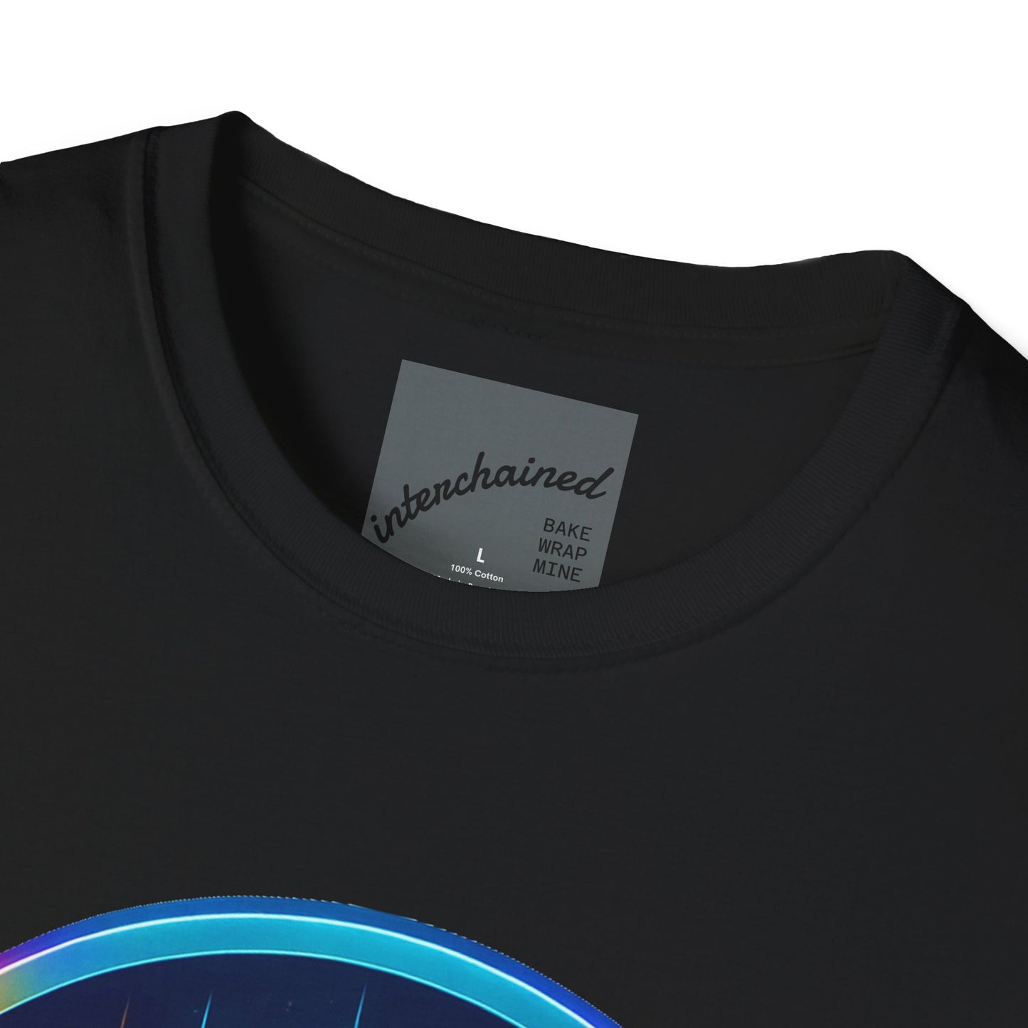 Blockchain Crypto Unisex T-Shirt - Interchained Design
