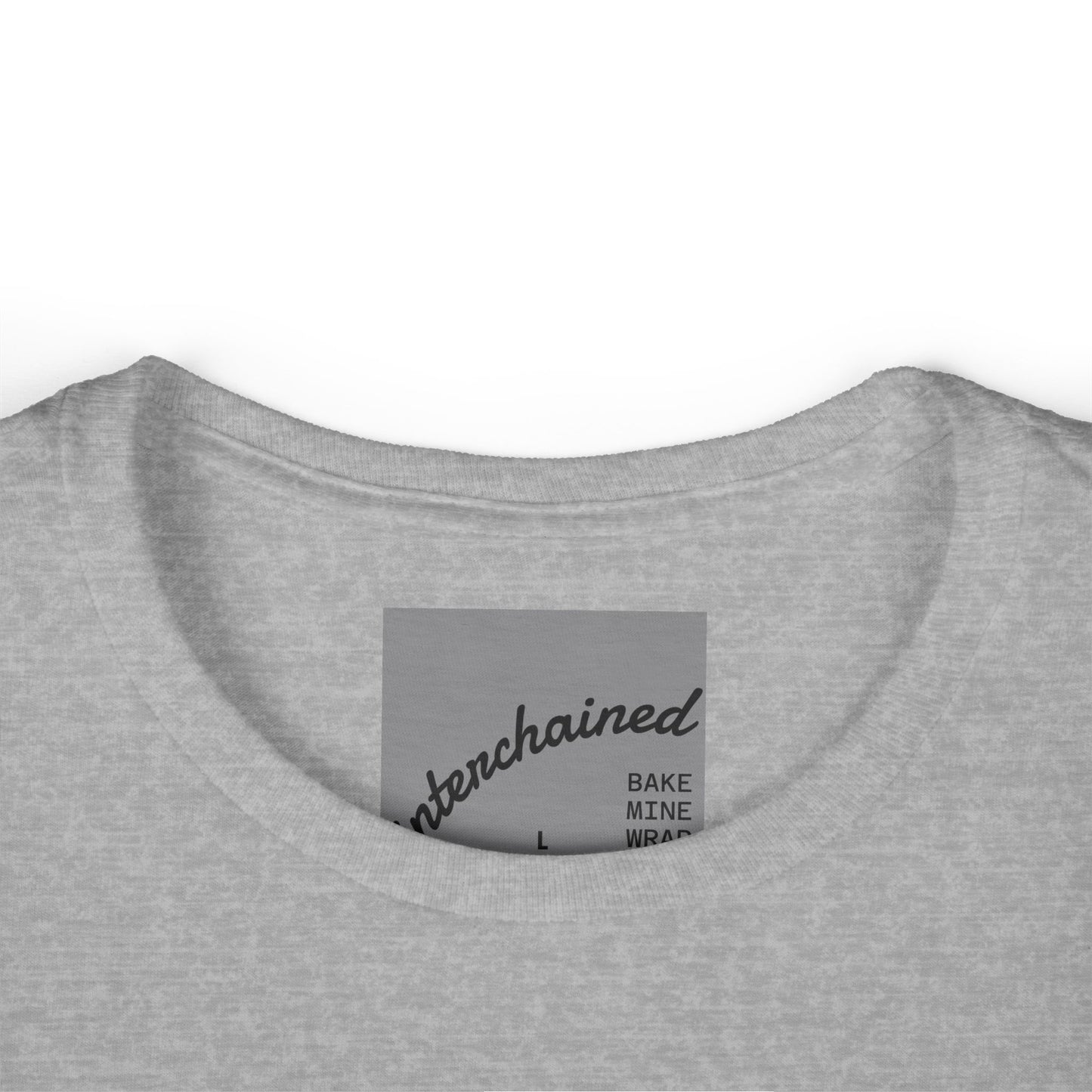 Interchained Women's Softstyle Tee - Empowerment Apparel, Casual Wear, Everyday Tee, Gift for Friends, Graphic Tee