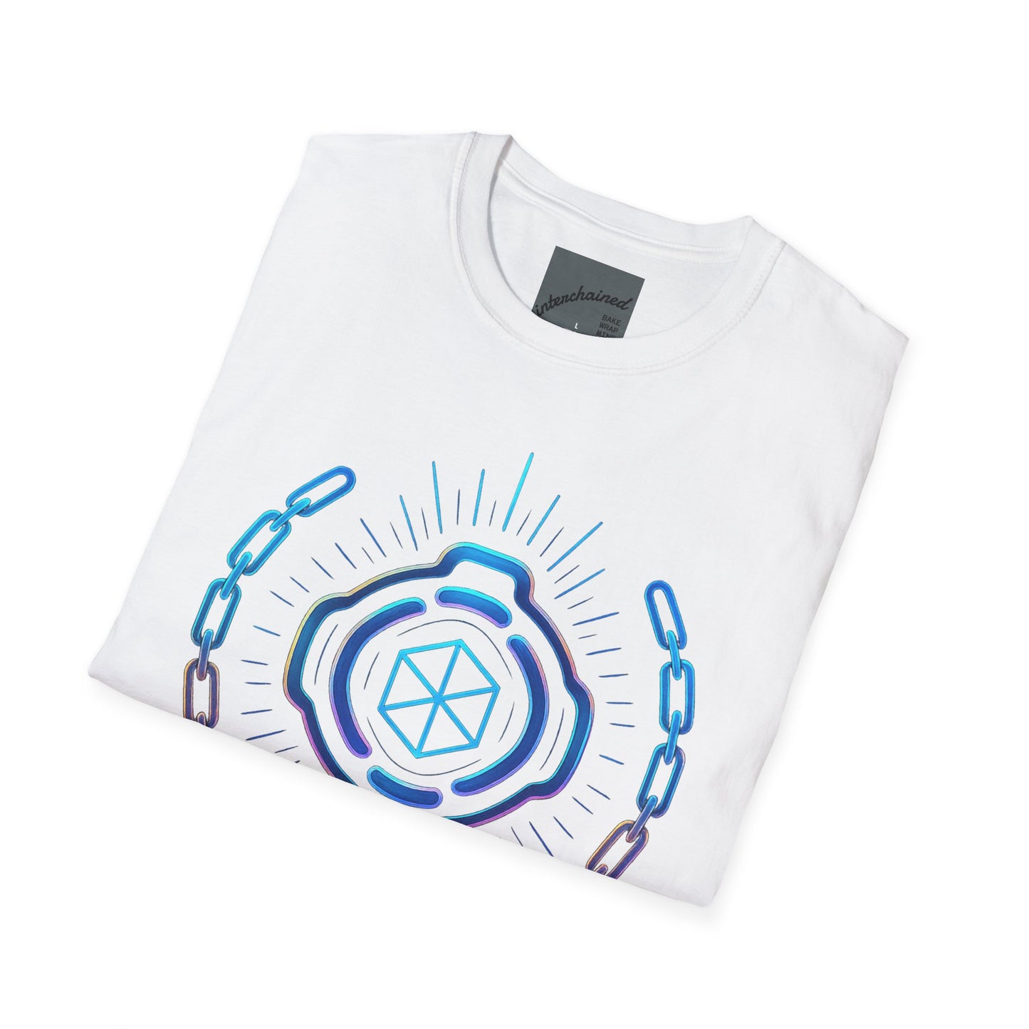Unisex T-Shirt - Blockchain Crypto Tech Interchained