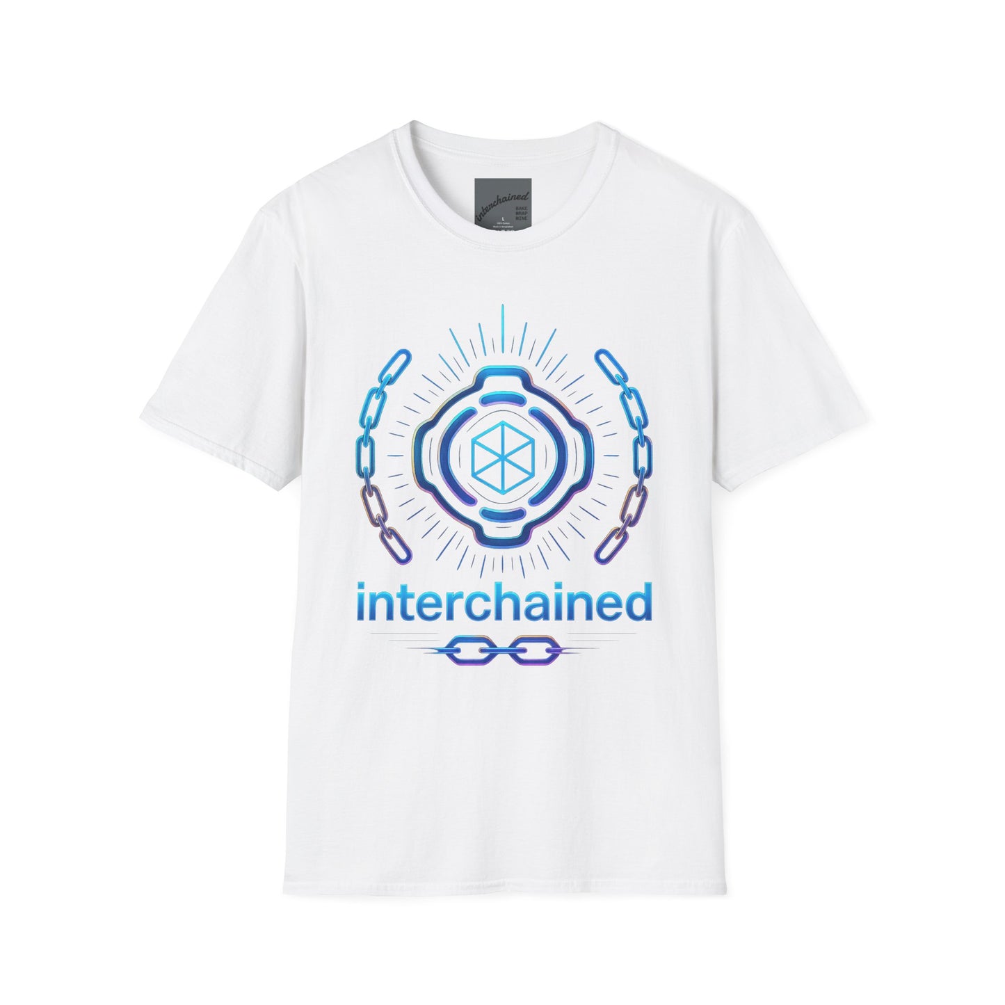 Unisex T-Shirt - Blockchain Crypto Tech Interchained