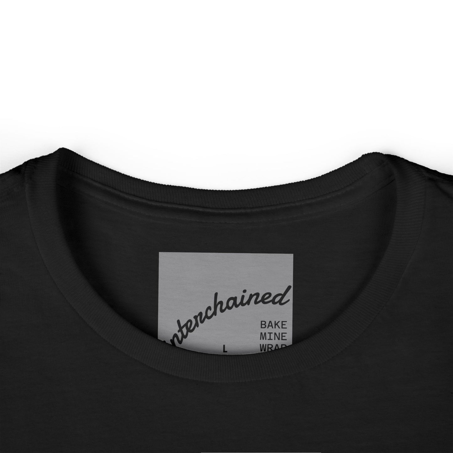 Interchained Women's Softstyle Tee - Empowerment Apparel, Casual Wear, Everyday Tee, Gift for Friends, Graphic Tee