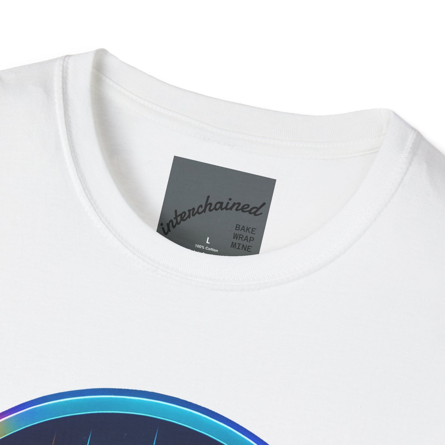 Blockchain Crypto Unisex T-Shirt - Interchained Design