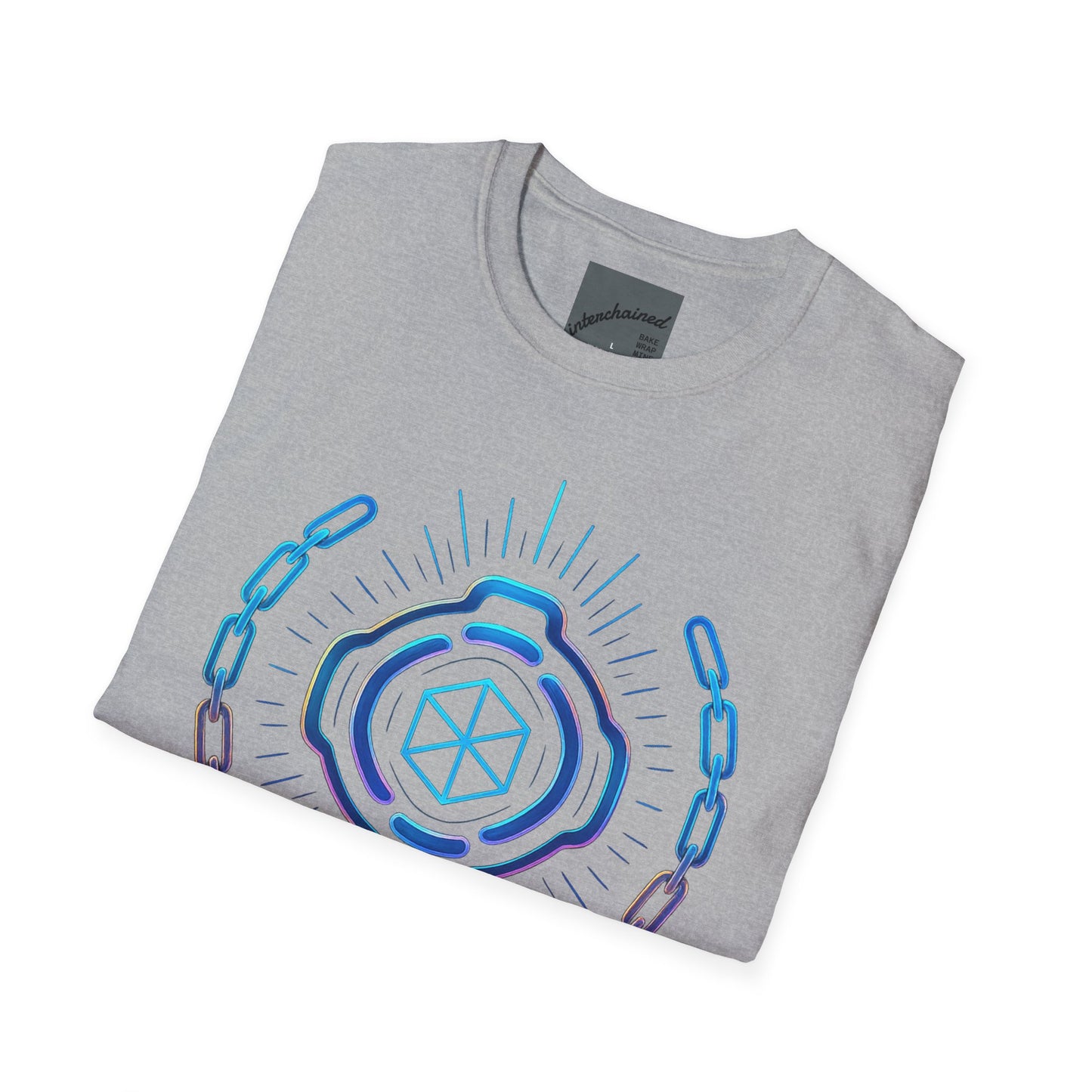 Unisex T-Shirt - Blockchain Crypto Tech Interchained
